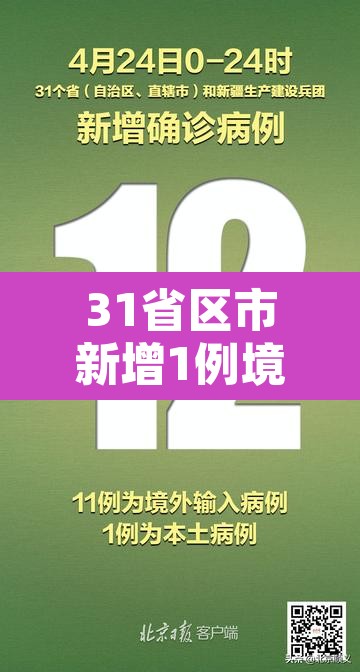 31省区市新增1例境外输入 → 31省新增11例境外输入确