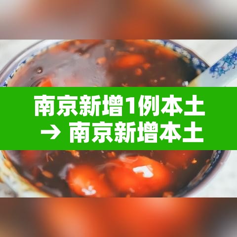 南京新增1例本土 → 南京新增本土病例行动轨迹