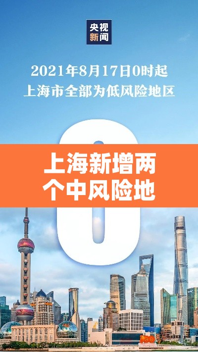 上海新增两个中风险地区—（上海新增1例确诊病例中风险地区）
