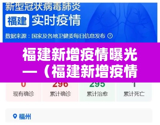福建新增疫情曝光—（福建新增疫情曝光图）