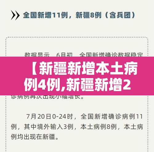 【新疆新增本土病例4例,新疆新增20例本土病例】
