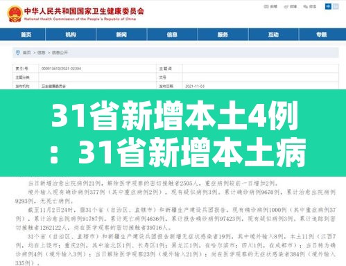 31省新增本土4例：31省新增本土病例33+10