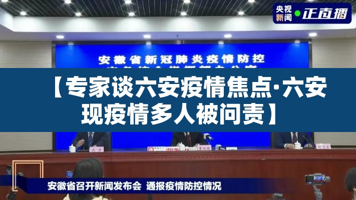 【专家谈六安疫情焦点·六安现疫情多人被问责】