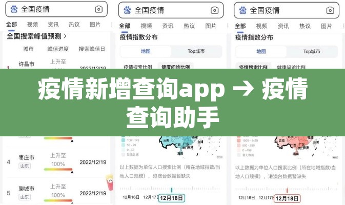 疫情新增查询app → 疫情查询助手