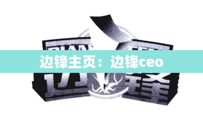 边锋主页：边锋ceo