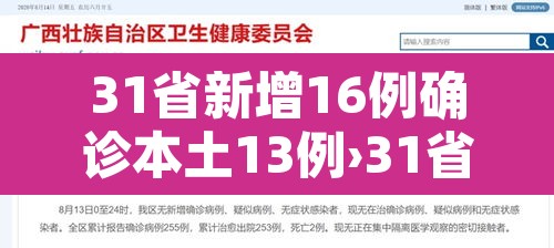 31省新增16例确诊本土13例›31省新增16例确诊本土7例