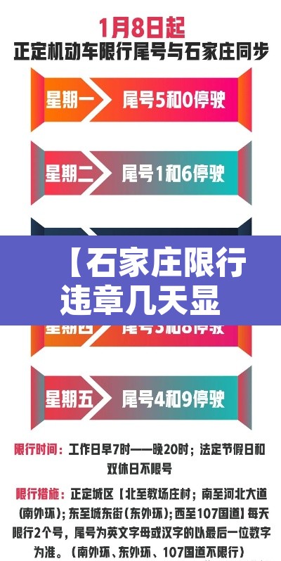 【石家庄限行违章几天显示·石家庄限行违章怎么处理?】