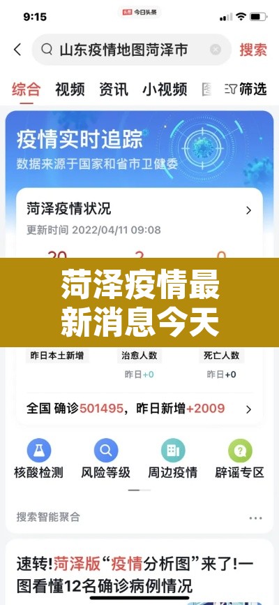 菏泽疫情最新消息今天新增病例 → 菏泽疫情最新动态