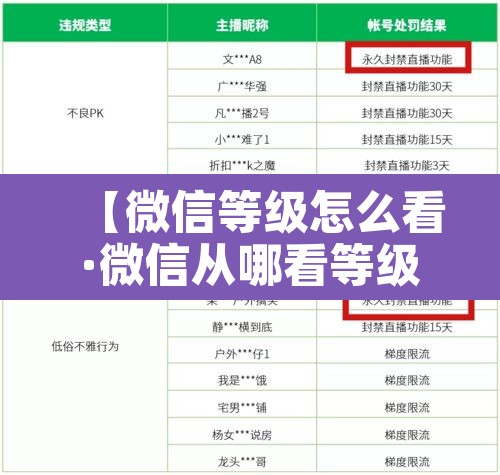 【微信等级怎么看·微信从哪看等级】