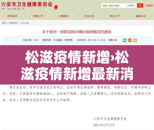 松滋疫情新增›松滋疫情新增最新消息