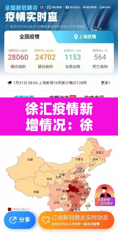 徐汇疫情新增情况：徐汇疫情新增情况公布
