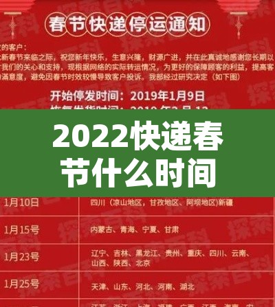 2022快递春节什么时间停运›2021年春节期间快递什么时候停止发货