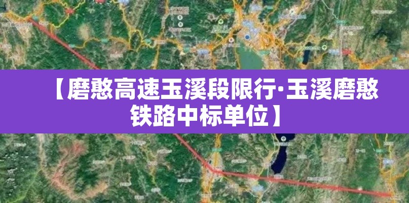 【磨憨高速玉溪段限行·玉溪磨憨铁路中标单位】