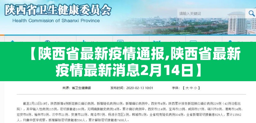 【陕西省最新疫情通报,陕西省最新疫情最新消息2月14日】