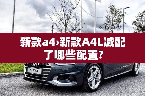 新款a4›新款A4L减配了哪些配置?