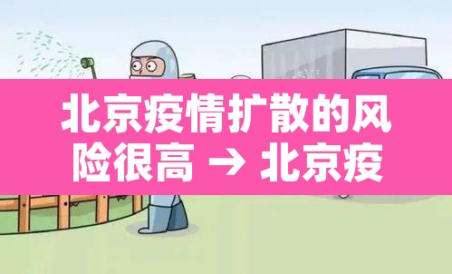 北京疫情扩散的风险很高 → 北京疫情风险地区?