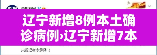 辽宁新增8例本土确诊病例›辽宁新增7本土确诊行动轨迹