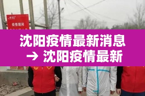 沈阳疫情最新消息 → 沈阳疫情最新消息今日头条