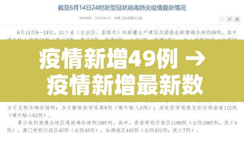 疫情新增49例 → 疫情新增最新数据统计