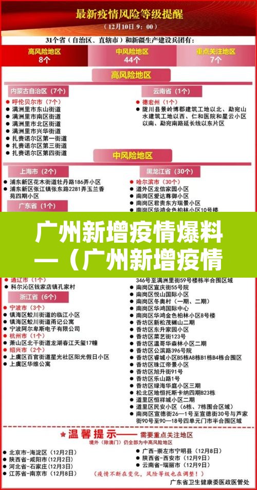 广州新增疫情爆料—（广州新增疫情爆料最新消息）