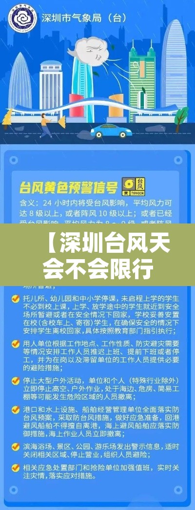 【深圳台风天会不会限行·深圳台风规定】