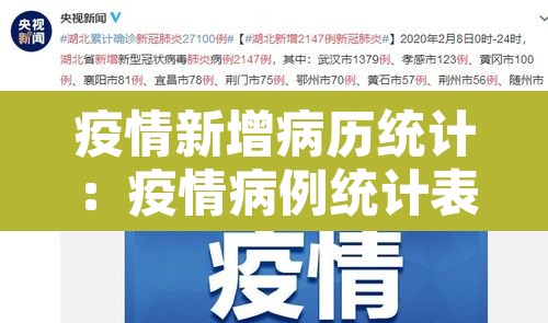 疫情新增病历统计：疫情病例统计表