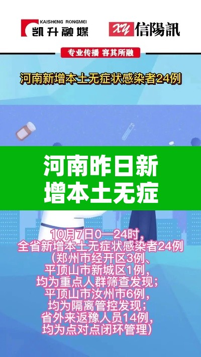 河南昨日新增本土无症状53例›河南新增1例无症状感染者情况通报