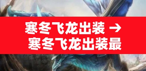 寒冬飞龙出装 → 寒冬飞龙出装最新