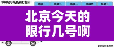 北京今天的限行几号啊›北京今天的限行几号啊现在