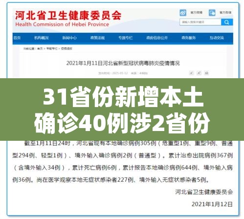 31省份新增本土确诊40例涉2省份:31省新增确诊54例 本土41例 31省份新增本土确诊40例涉2省份:31省新增确诊54例 本土41例