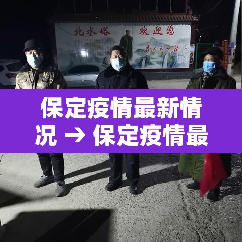 保定疫情最新情况 → 保定疫情最新消息轨迹