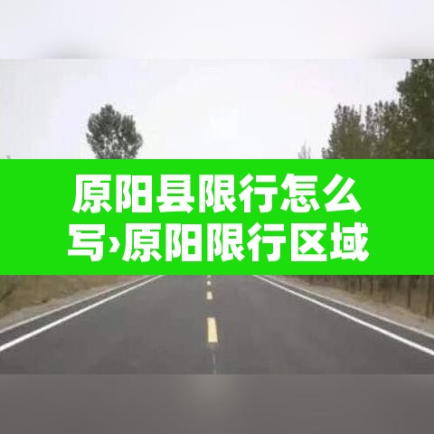 原阳县限行怎么写›原阳限行区域