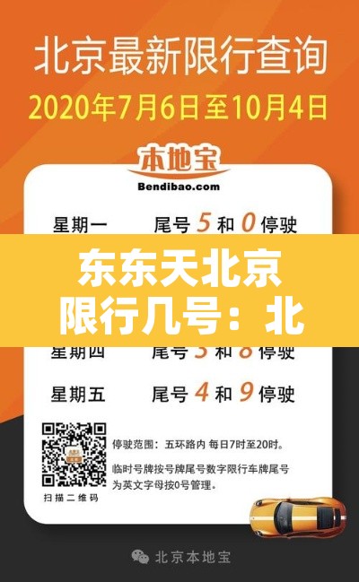 东东天北京限行几号:北京东城区限号