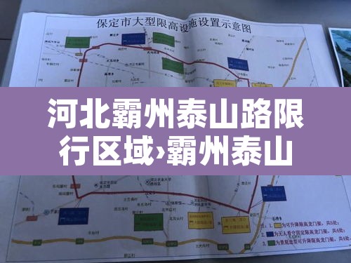 河北霸州泰山路限行区域›霸州泰山路红绿灯拍照吗