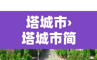 塔城市›塔城市简介