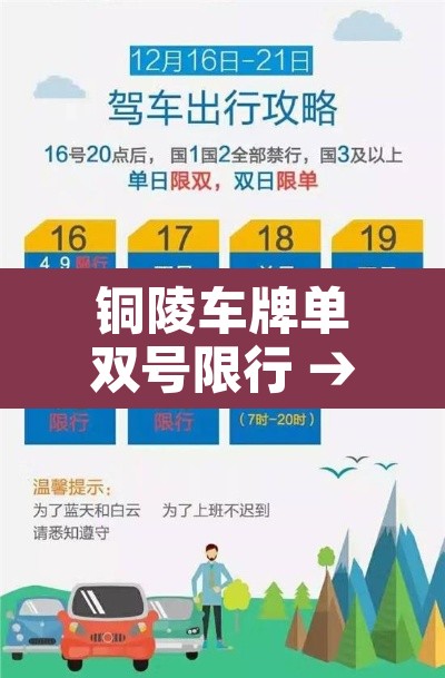 铜陵车牌单双号限行 → 铜陵单行道有哪些