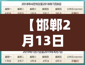 【邯郸2月13日限行,邯郸2月13日限行尾号】 【邯郸2月13日限行,邯郸2月13日限行尾号】
