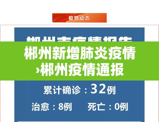 郴州新增肺炎疫情›郴州疫情通报