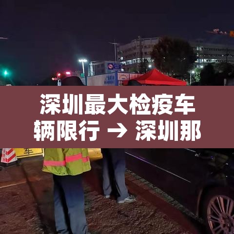 深圳最大检疫车辆限行 → 深圳那里限行货车