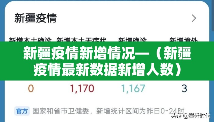 新疆疫情新增情况—(新疆疫情最新数据新增人数) 新疆疫情新增情况—(新疆疫情最新数据新增人数)