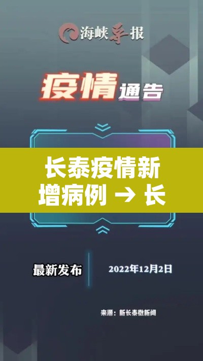 长泰疫情新增病例 → 长泰有一例新型肺炎确诊了吗 长泰疫情新增病例 → 长泰有一例新型肺炎确诊了吗