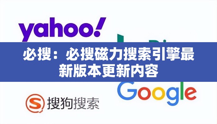 必搜：必搜磁力搜索引擎最新版本更新内容