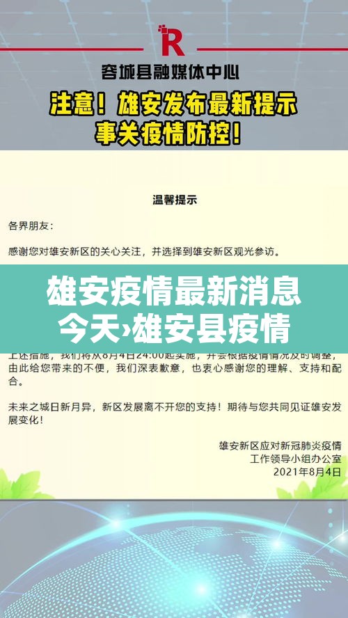 雄安疫情最新消息今天›雄安县疫情最新消息 雄安疫情最新消息今天›雄安县疫情最新消息