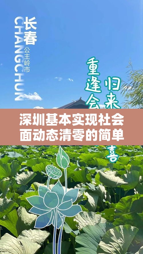 深圳基本实现社会面动态清零的简单介绍 深圳基本实现社会面动态清零的简单介绍