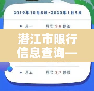 潜江市限行信息查询—(潜江市车辆限号吗) 潜江市限行信息查询—(潜江市车辆限号吗)