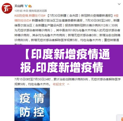 【印度新增疫情通报,印度新增疫情最新数据】
