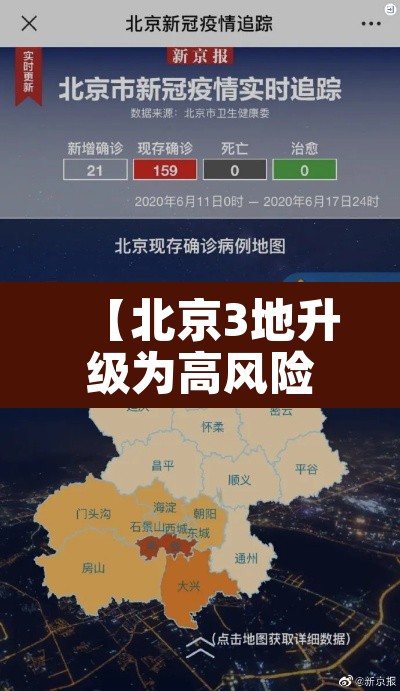 【北京3地升级为高风险,北京3地升级为高风险地区】