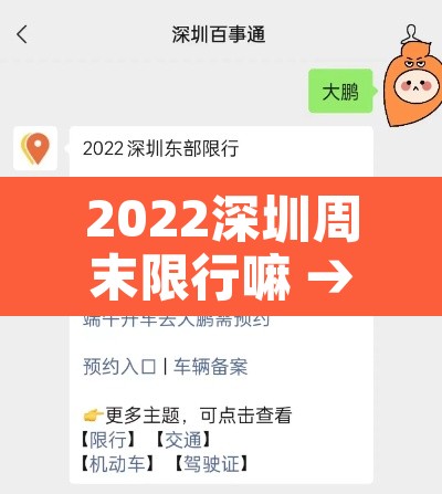 2022深圳周末限行嘛 → 2022深圳周末限行嘛外地车