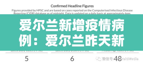 爱尔兰新增疫情病例：爱尔兰昨天新增确诊病例
