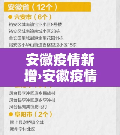 安徽疫情新增›安徽疫情最新通报安徽新增病人 安徽疫情新增›安徽疫情最新通报安徽新增病人